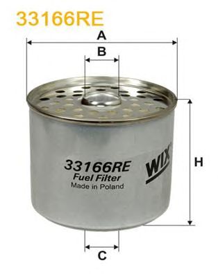 WIX FILTERS 33166re -  Топливный фильтр